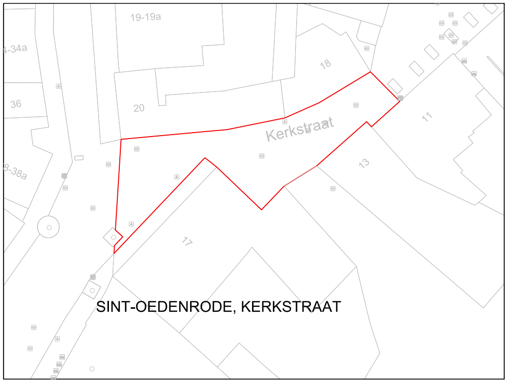 Sint-Oedenrode, Kerkstraat, evenemententerrein van 1.400 vierkante meter
