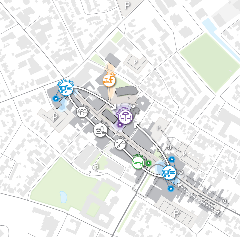 28-Gewenste functioneel-ruimtelijke structuur Schijndel-Centrum