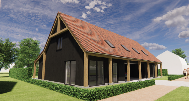 2-Impressie Vrijstaand geschakelde koopwoningen C