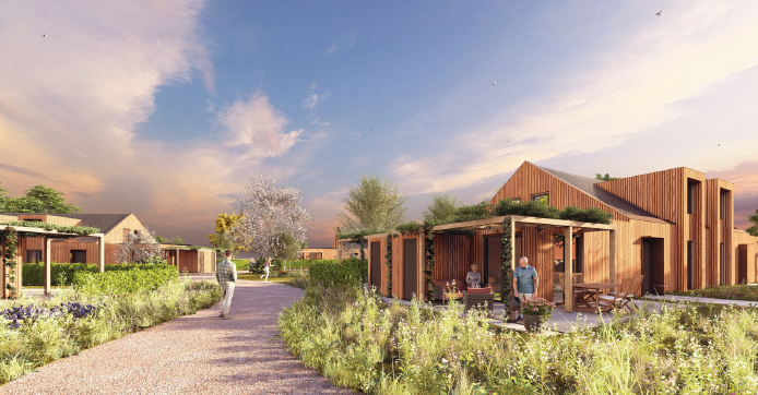 Impressie Rug-aan-rugwoningen De Locht