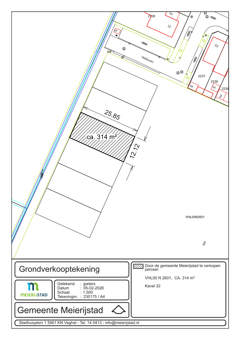 230175 - Verkooptekening kavel 32, Steenoven II (2)
