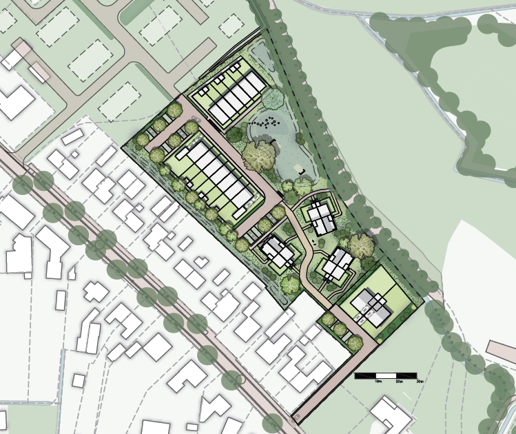 plankaart Locht-Olland