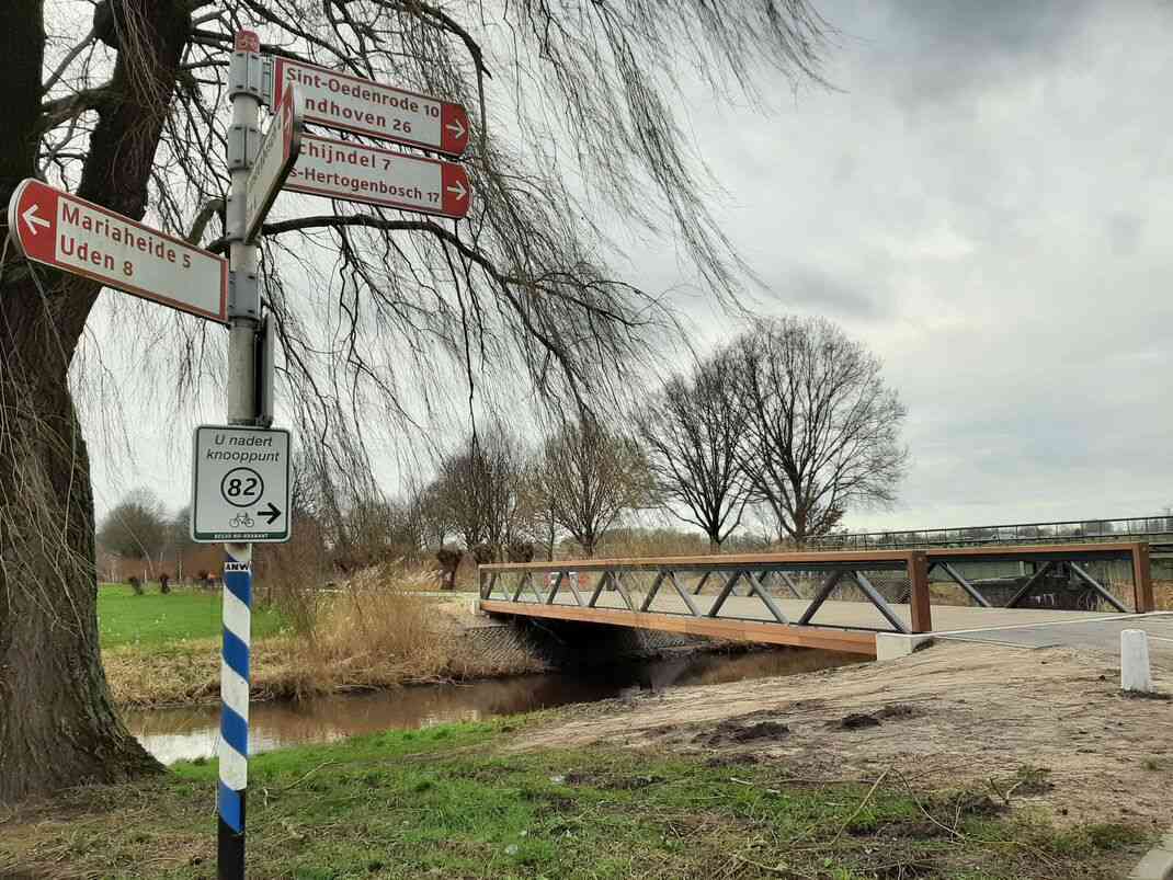 fietsbrug over Aa