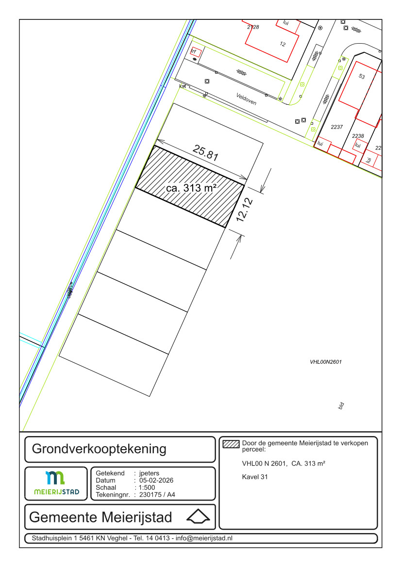 230175 - Verkooptekening kavel 31, Steenoven II (1)