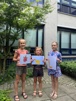 Winnaars tekenwedstrijd Vlagheideberg