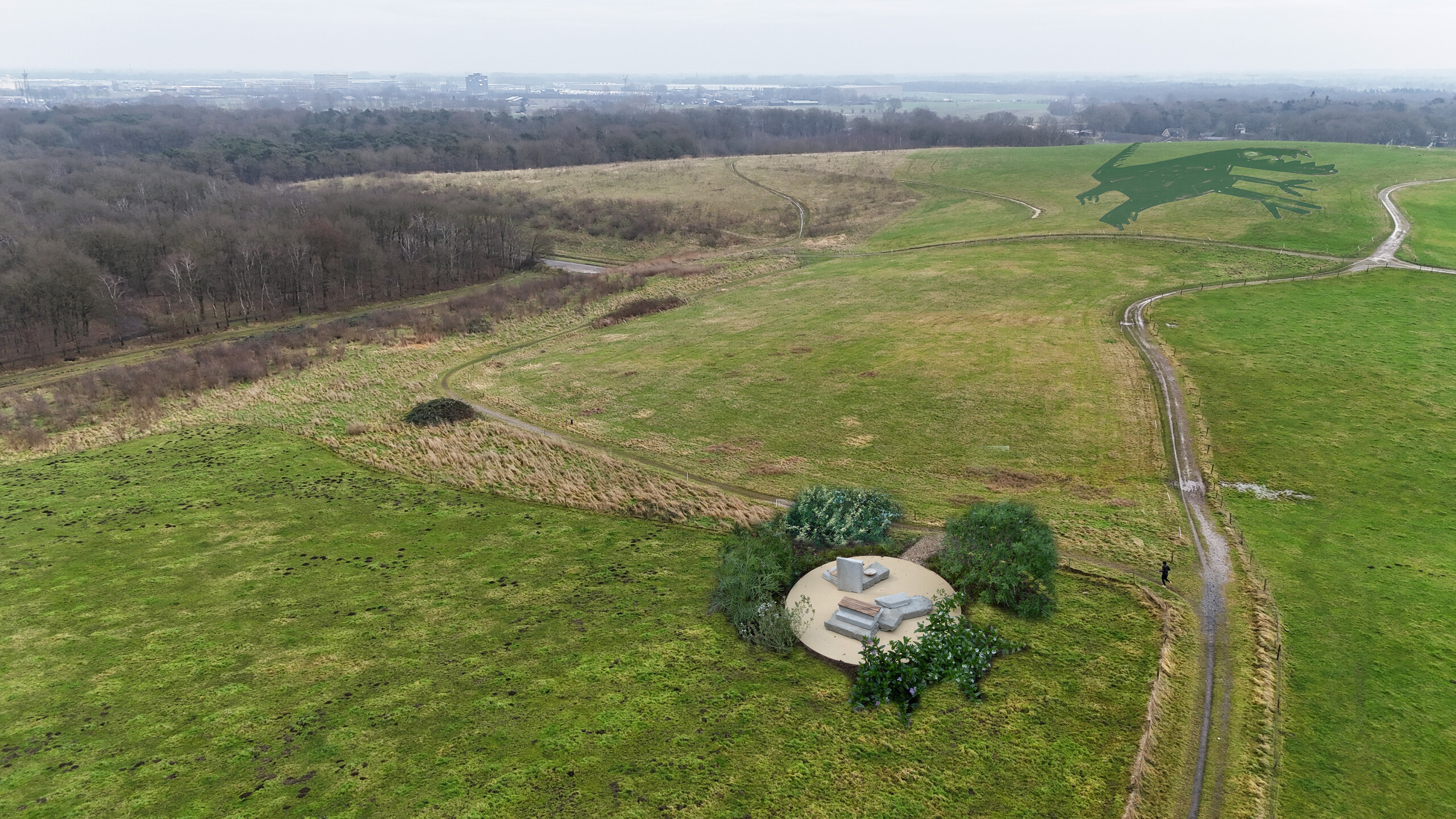 foto kunst Vlagheideberg--