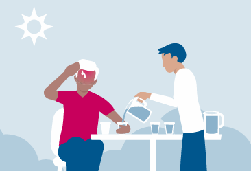 Zorg voor voldoende drinken