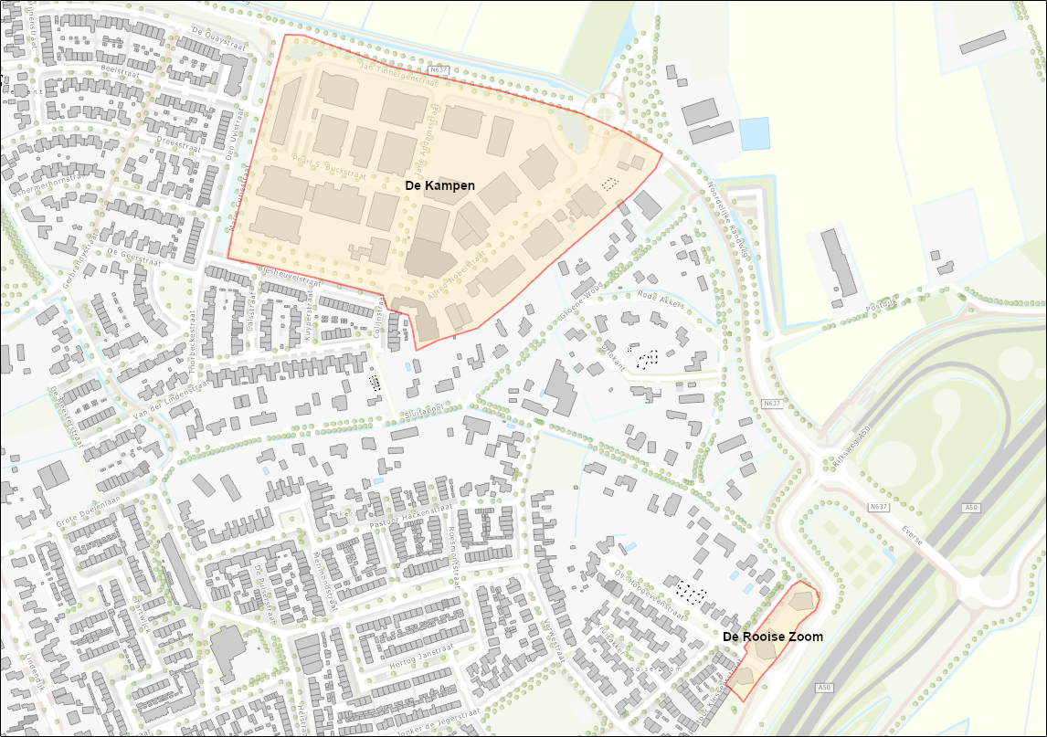 Bedrijventerrein De Kampen & De Rooise Zoom