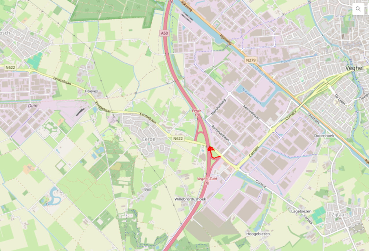 Nachtafsluiting oprit 10