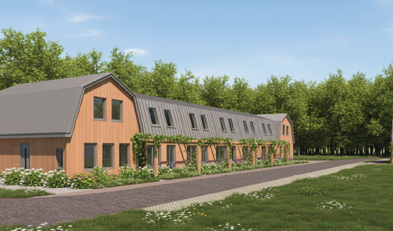 Impressie Rijwoningen C & Hoekwoningen B