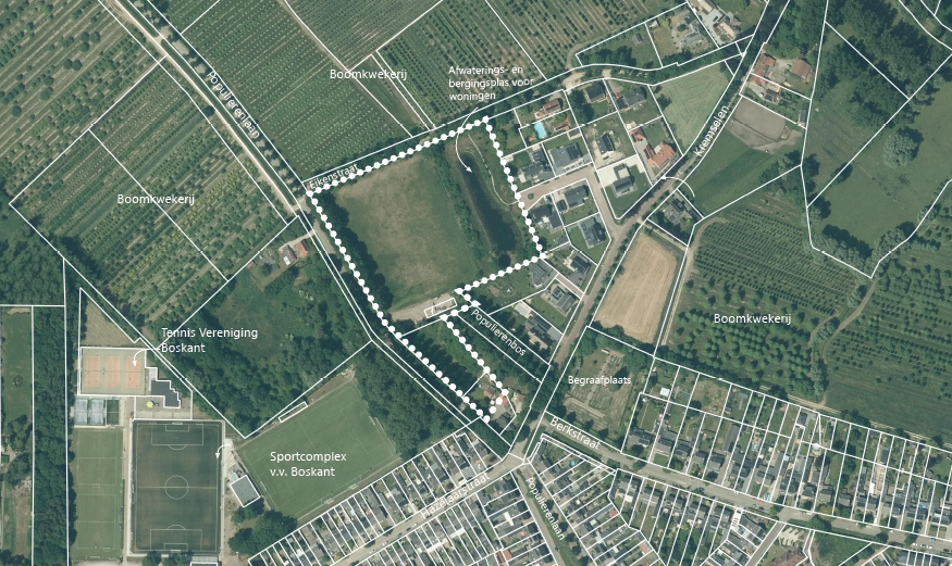 Ligging ontwikkelgebied