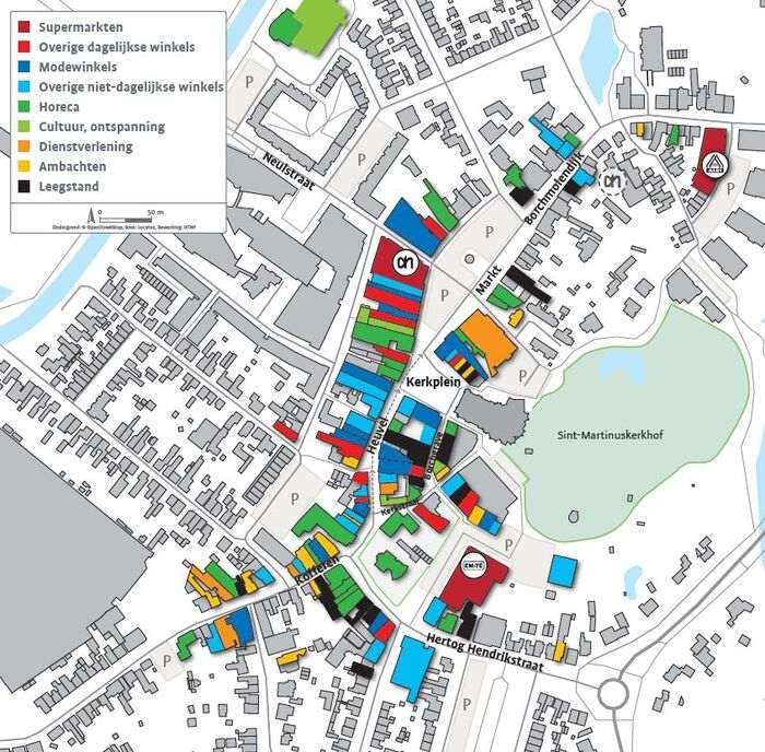 32-Huidig aanbod in het centrum van Sint-Oedenrode (peildatum aug. 2018)