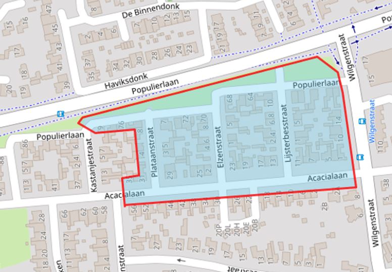 het gebied koolenkampen fase 3